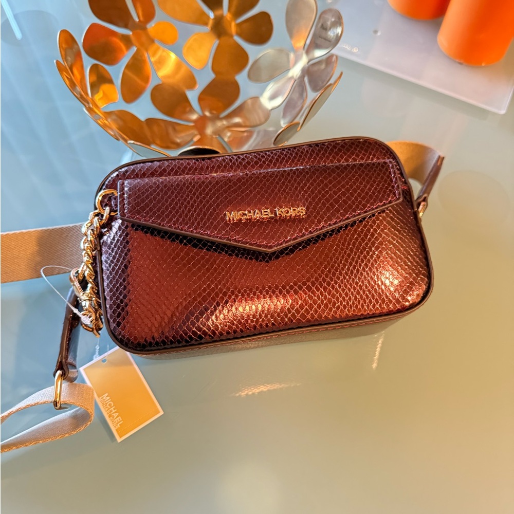 Michael Kors Maisie small pebbled leather
